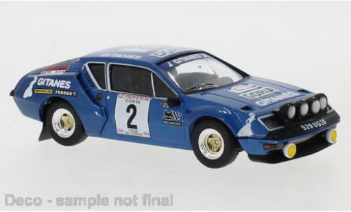 Diecast model cars Alpine A310 1/43 IXO No.2 Gitanes Tour de Corse 1976 J-C.Andruet/Biche Alpine A310 1/43 IXO No.2 Gitanes Tour de Corse 1976 J-C.Andruet/Biche diecast model cars