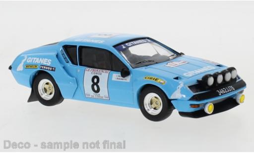 Diecast model cars Alpine A310 1/43 IXO No.8 Gitanes Tour de Corse 1976 J.Ragnotti/J.Jaubert Alpine A310 1/43 IXO No.8 Gitanes Tour de Corse 1976 J.Ragnotti/J.Jaubert diecast model cars