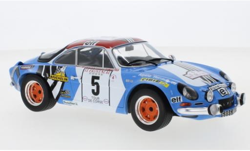 Diecast model cars Alpine A110 1/18 IXO Renault No.5 Tour de Corse 1973 J.F.Piot/J.De Alexandris Alpine A110 1/18 IXO Renault No.5 Tour de Corse 1973 J.F.Piot/J.De Alexandris diecast model cars