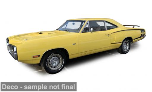 Diecast model cars Dodge Coronet 1/43 IXO America Super Bee gelb 1970 1:43 Dodge Coronet 1/43 IXO America Super Bee gelb 1970 1:43 diecast model cars