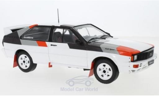 Diecast model cars Audi Quattro 1/18 IXO quattro white/Dekor 1982 Rally Spec Audi Quattro 1/18 IXO quattro white/Dekor 1982 Rally Spec diecast model cars