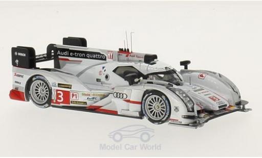 Audi R18 1/43 IXO E-Tron quattro No.3 24h Le Mans 2013 L.Di Grassi/M.Gene/O.Jarvis diecast model cars