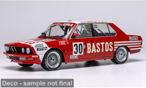 Bmw 528 1/18 IXO i (E28) No.30 24h Spa 1982 1:18 diecast model cars