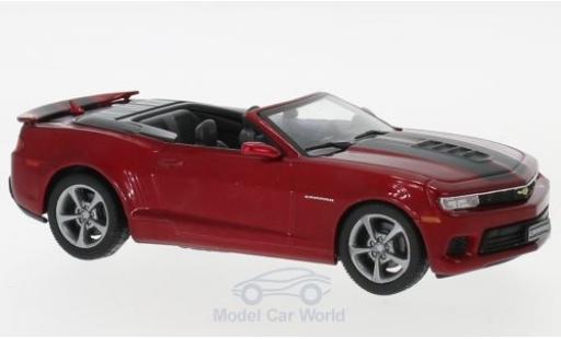 Chevrolet Camaro 1/43 IXO Convertible metallic red 2014 diecast model cars