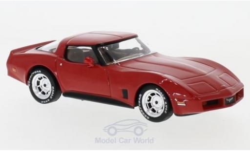 Chevrolet Corvette 1/43 IXO C3 red 1980 diecast model cars