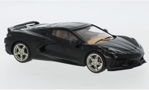 Chevrolet Corvette 1/43 IXO C8 black 2020 diecast model cars