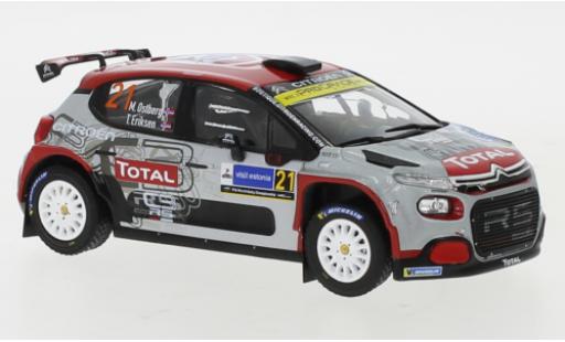 Citroen C3 1/43 IXO R5 No.21 Rallye WM Rallye Estonia 2020 M.Ostberg/T.Eriksen diecast model cars