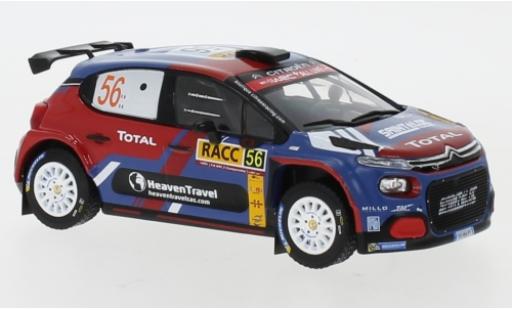 Citroen C3 1/43 IXO R5 No.56 Rallye WM Rally Catalunya 2019 E.Camilli/B.Eillas diecast model cars