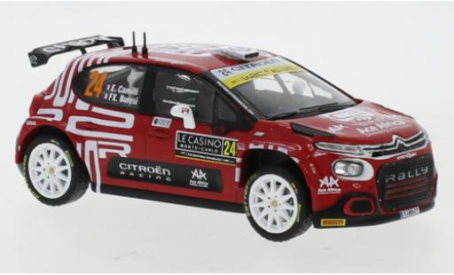 Diecast model cars Citroen C3 1/43 IXO Rally 2 No.24 Rally Monte Carlo 2021 E.Camilli/F-X.Buresi Citroen C3 1/43 IXO Rally 2 No.24 Rally Monte Carlo 2021 E.Camilli/F-X.Buresi diecast model cars