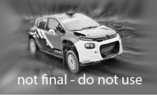 Diecast model cars Citroen C3 1/43 IXO Rally2 WRC Rally Fafe Test 2025 1:43 Citroen C3 1/43 IXO Rally2 WRC Rally Fafe Test 2025 1:43 diecast model cars