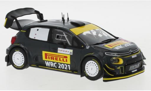 Citroen C3 1/43 IXO WRC Rallye WM Rallye Sardinien 2020 P.Solberg/A.Mikkelsen diecast model cars