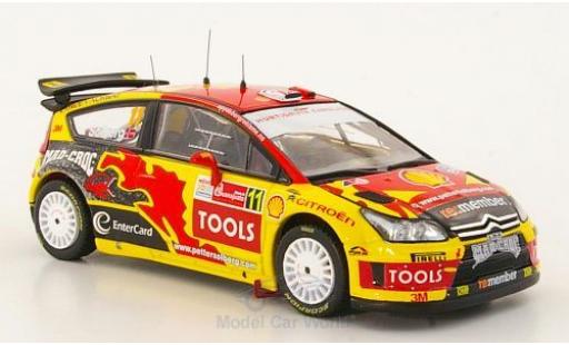 Citroen C4 WRC 1/43 IXO WRC No.11 Rallye WM Rallye Mexico 2010 P.Solberg/D.Mills diecast model cars