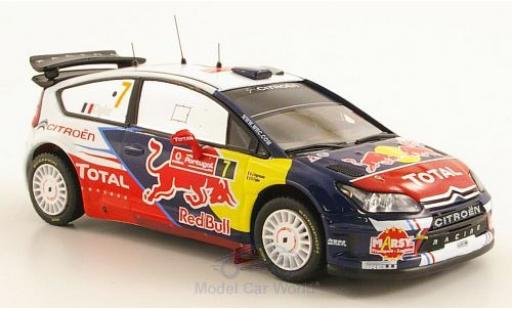 Citroen C4 WRC 1/43 IXO WRC No.7 Red Bull Total Rallye WM Rallye Portugal 2010 S.Ogi S.Ogier/J.Ingrassia diecast model cars
