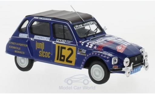 Diecast model cars Citroen Dyane 1/43 IXO No.162 Rallye WM Rally Monte Carlo 1978 M.Peyret/J.J.Cornelli Citroen Dyane 1/43 IXO No.162 Rallye WM Rally Monte Carlo 1978 M.Peyret/J.J.Cornelli diecast model cars