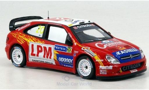 Citroen Xsara 1/43 IXO WRC No.20 Rallye WM Rallye Finnland 2006 Tuohino diecast model cars