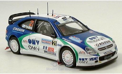Citroen Xsara 1/43 IXO WRC No.21 Rallye Italien 2005 Pykalisto/Ovaskeinen diecast model cars