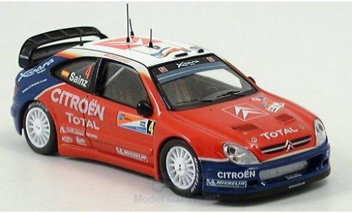 Citroen Xsara 1/43 IXO WRC Rallye WM Rally Argentinien 2004 C.Sainz/Martin diecast model cars