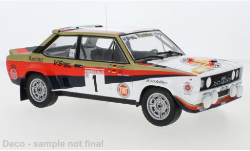 Diecast model cars Fiat 131 1/18 IXO Abarth No.1 Team AA Sport Warsteiner Rally Hunsrück 1980 W.Röhrl/C.Geistdörfer Fiat 131 1/18 IXO Abarth No.1 Team AA Sport Warsteiner Rally Hunsrück 1980 W.Röhrl/C.Geistdörfer diecast model cars