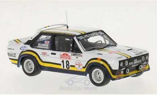 Fiat 131 1/43 IXO Abarth No.18 VS Corse Rallye WM Rallye Sanremo 1978 A.Pasetti/G.Barban diecast model cars