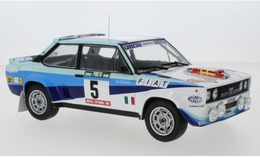 Diecast model cars Fiat 131 1/18 IXO Abarth No.5 Rallye WM Rally Portugal 1980 W.Röhrl/C.Geistdörfer Fiat 131 1/18 IXO Abarth No.5 Rallye WM Rally Portugal 1980 W.Röhrl/C.Geistdörfer diecast model cars