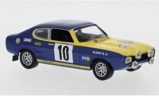 Ford Capri 1/43 IXO No.10 Rallye EM Rajd Polski 1972 W.Röhrl/J.Berger diecast model cars