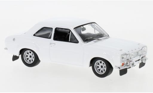 Diecast model cars Ford Escort 1/43 IXO MK I white 1971 Plain Body Version y compris les Zusatzteile Ford Escort 1/43 IXO MK I white 1971 Plain Body Version y compris les Zusatzteile diecast model cars