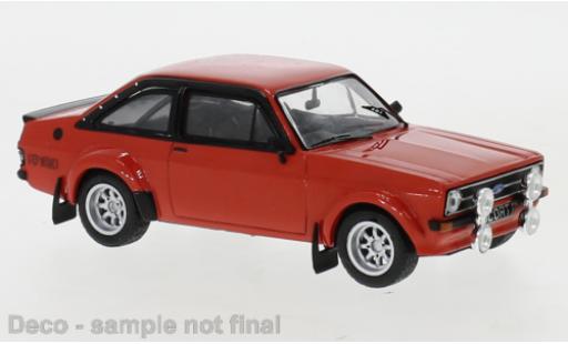 Diecast model cars Ford Escort 1/43 IXO MK II RS 1800 red 1976 Ford Escort 1/43 IXO MK II RS 1800 red 1976 diecast model cars