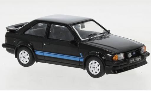 Ford Escort 1/43 IXO MK III RS Turbo schwarz 1984 1:43 diecast model cars
