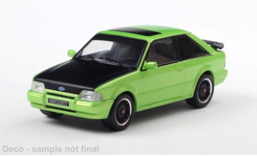 Diecast model cars Ford Escort 1/43 IXO MK IV XR3 metallise grün 1990 1:43 Ford Escort 1/43 IXO MK IV XR3 metallise grün 1990 1:43 diecast model cars