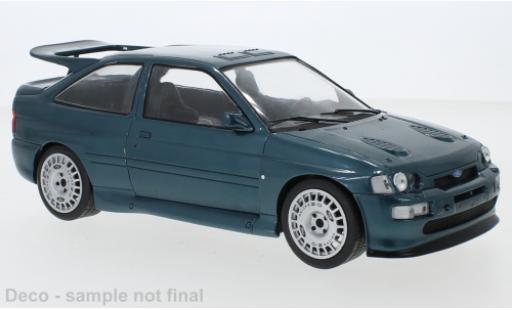 Diecast model cars Ford Escort 1/18 IXO RS Cosworth metallic green 1996 Ready to Race Ford Escort 1/18 IXO RS Cosworth metallic green 1996 Ready to Race diecast model cars