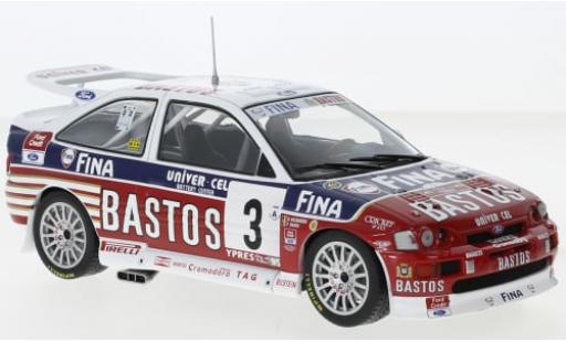 Ford Escort 1/24 IXO RS Cosworth No.3 Bastos 24h Ypres 1995 1:24 diecast model cars