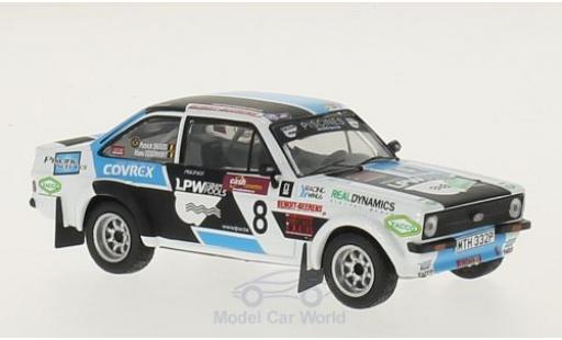 Ford Escort MKI 1/43 IXO RS MKII No.8 Boucles de Spa 2014 P.Snijers/E.Eggermont diecast model cars