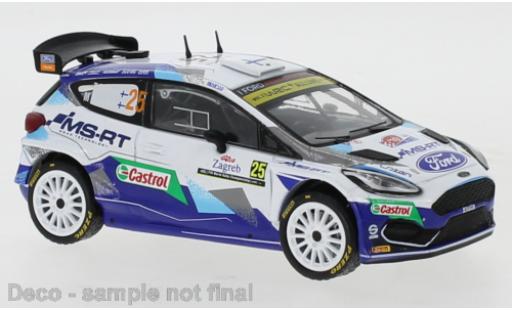 Diecast model cars Ford Fiesta 1/43 IXO R5 MkII No.25 Rally Croatia 2021 T.Suninen/M.Markkula Ford Fiesta 1/43 IXO R5 MkII No.25 Rally Croatia 2021 T.Suninen/M.Markkula diecast model cars