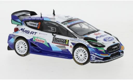 Diecast model cars Ford Fiesta 1/43 IXO WRC No.3 Rallye WM Rally Monte Carlo 2021 T.Suninen/M.Markkula Ford Fiesta 1/43 IXO WRC No.3 Rallye WM Rally Monte Carlo 2021 T.Suninen/M.Markkula diecast model cars