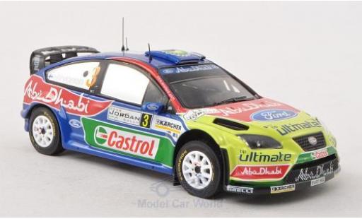 Ford Focus RS 1/43 IXO RS 07 No.3 WRC Rally Jordanien 2008 M.Hirvonen/J.Lehtinen diecast model cars