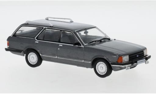 Diecast model cars Ford Granada 1/43 IXO MK II Turnier 2.8i Ghia metallic grey 1978 Ford Granada 1/43 IXO MK II Turnier 2.8i Ghia metallic grey 1978 diecast model cars