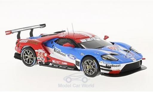 Ford GT 1/43 IXO No.66 24h Daytona 2017 D.Müller/J.Hand/S.Bourdais diecast model cars