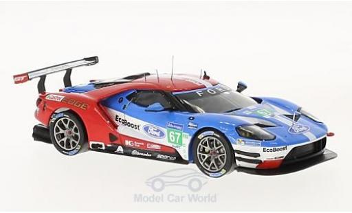 Ford GT 1/43 IXO No.67 24h Le Mans 2017 A.Priaulx/H.Tincknell/P.Derani diecast model cars