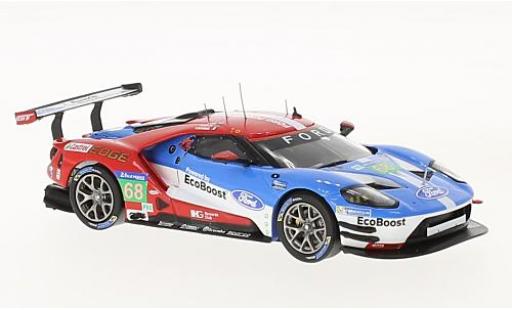 Ford GT 1/43 IXO No.68 E PRO 24h Le Mans 2016 S.Bourdais/J.Hand/D.Muller diecast model cars