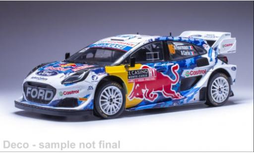 Ford Puma 1/18 IXO Rally 1 No.16 WRC Rally Monte Carlo 2024 1:18 diecast model cars