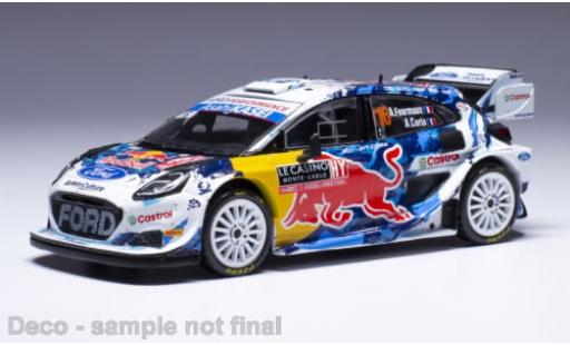 Ford Puma 1/43 IXO Rally1 No.16 Red Bull Rallye WM Rallye Monte Carlo 2024 1:43 diecast model cars