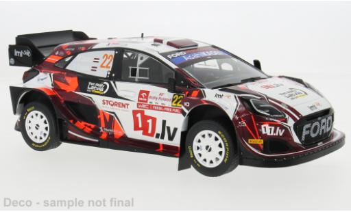 Diecast model cars Ford Puma 1/18 IXO Rally1 Rally WM Rallye Polen 2024 #22 1:18 Ford Puma 1/18 IXO Rally1 Rally WM Rallye Polen 2024 #22 1:18 diecast model cars