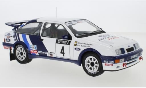 Diecast model cars Ford Sierra 1/18 IXO RS Cosworth No.4 Rallye WM 1000 Lakes Rallye 1988 S.Blomqvist/B.Melander Ford Sierra 1/18 IXO RS Cosworth No.4 Rallye WM 1000 Lakes Rallye 1988 S.Blomqvist/B.Melander diecast model cars