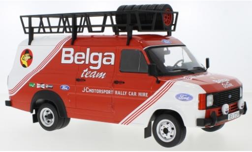 Diecast model cars Ford Transit 1/18 IXO MK II Belga with roof accessories Ford Transit 1/18 IXO MK II Belga with roof accessories diecast model cars