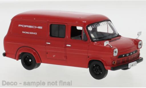 Diecast model cars Ford Transit 1/43 IXO MkI Van Porsche Racing Service 1966 Assistance Van Ford Transit 1/43 IXO MkI Van Porsche Racing Service 1966 Assistance Van diecast model cars