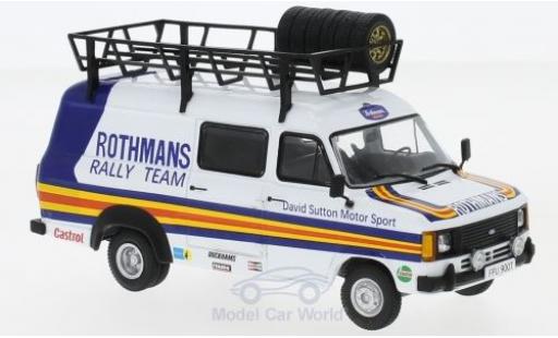 Ford Transit 1/43 IXO MKII David Sutton Motorsport Rothmans 1980 Rally Assistance diecast model cars