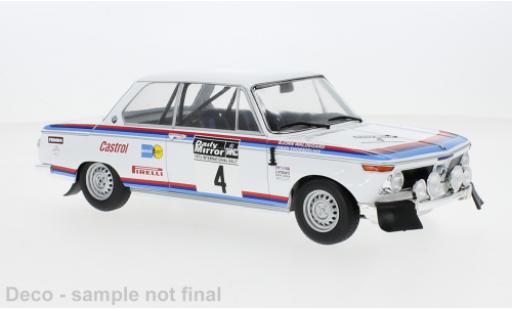 Diecast model cars Bmw 2002 1/18 IXO No.4 Rallye WM RAC Rally 1973 Bmw 2002 1/18 IXO No.4 Rallye WM RAC Rally 1973 diecast model cars