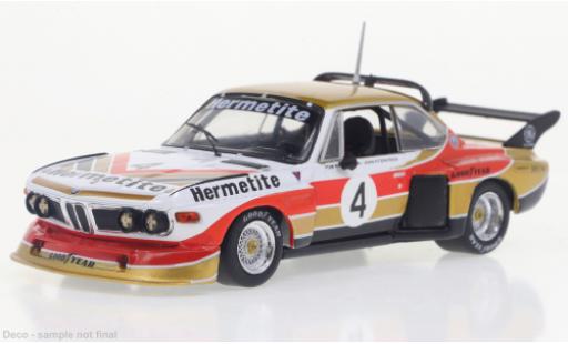 Bmw 3.5 1/43 IXO CSL No.3 Silverstone 1976 diecast model cars