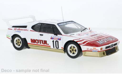 Bmw M1 1/18 IXO No.10 Rally WM Tour de Corse 1982 diecast model cars
