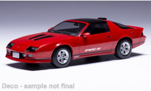 Diecast model cars Chevrolet Camaro 1/43 IXO IROC-Z red 1986 Chevrolet Camaro 1/43 IXO IROC-Z red 1986 diecast model cars